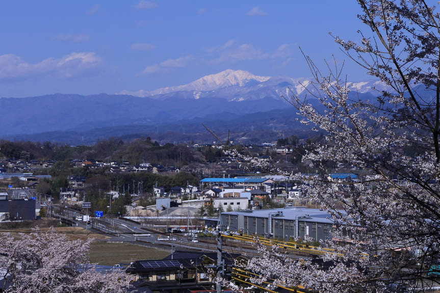 南信州の春の風景